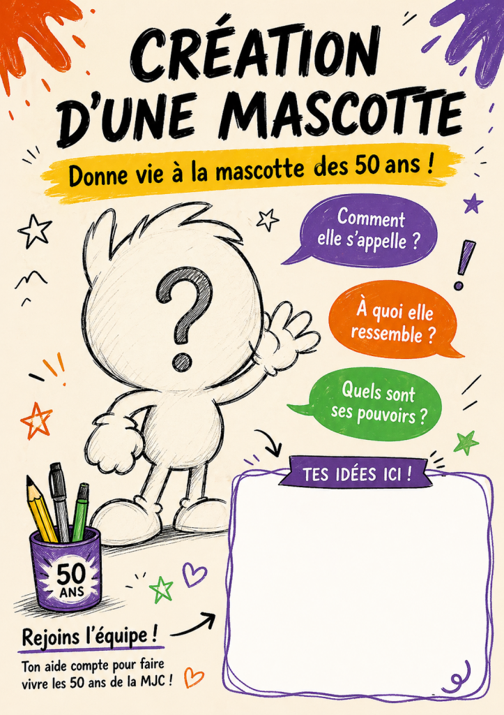 Création d'une mascotte