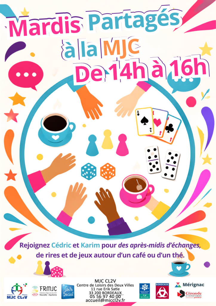 Affiche Mardis Partagés